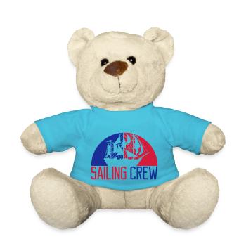 Voilier de l'équipage de voile - Nounours - bleu outremer - Devant