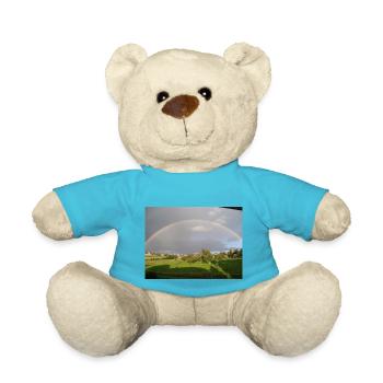 Rainbow - Teddy Bear - atoll blue - Front