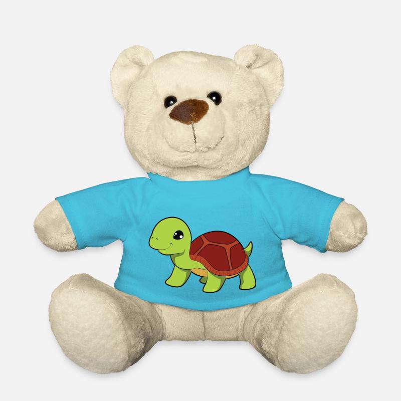 Schildkröte - Teddy - Atollblau