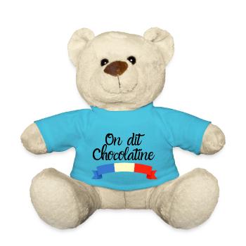 On dit chocolatine - Nounours - bleu outremer - Devant