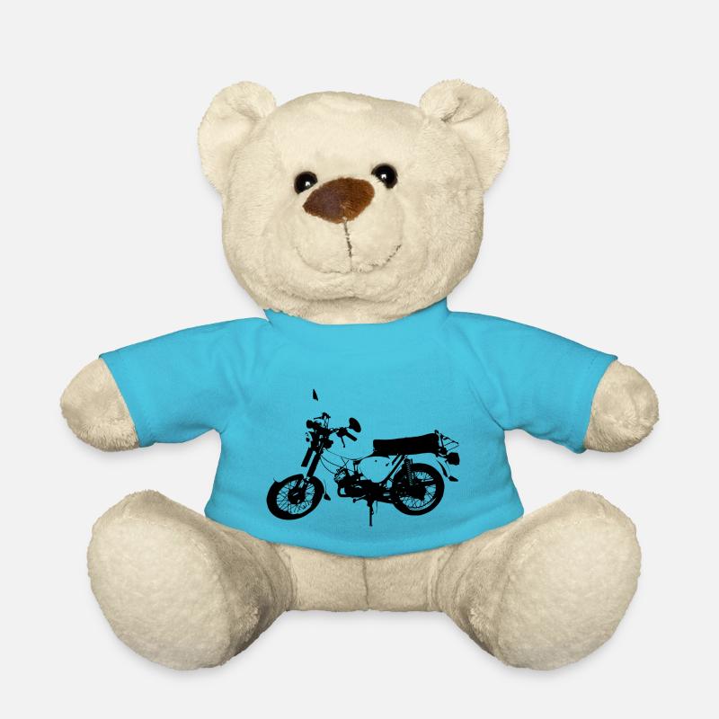 Simson s51 schwarz - Teddy - Atollblau