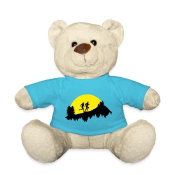 Trail running, Couple - Nounours - bleu outremer - Devant