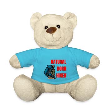 Natural born hiker - Teddy Bear - atoll blue - Front