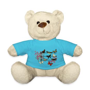 Butterflys - Teddy - Atollblau - Vorne