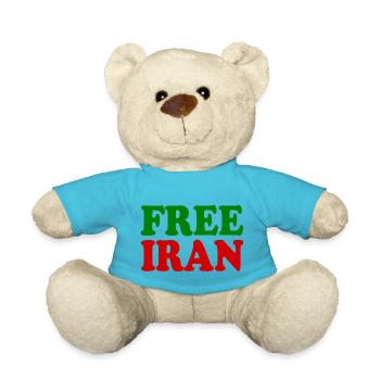 Free iran - Nounours - bleu outremer - Devant