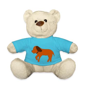 hund - Teddy - Atollblau - Vorne