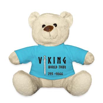 Viking World tour - Teddy Bear - atoll blue - Front