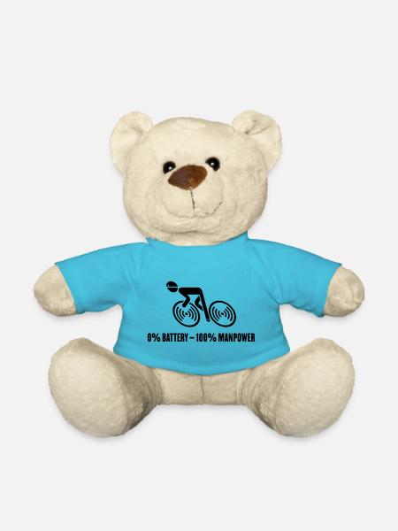 0% batterie – 100% main-d’œuvre (vélo / vélo / B) - Nounours - bleu outremer