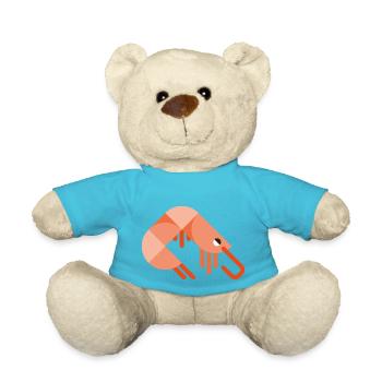 Meerestiere - Teddy - Atollblau - Vorne