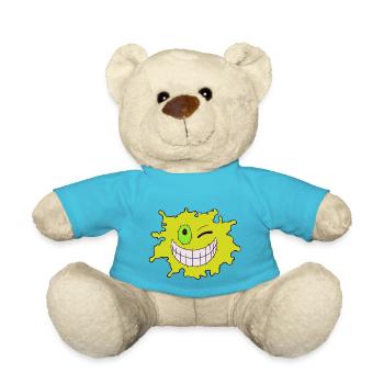 Splash Gelb - Teddy - Atollblau - Vorne