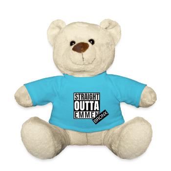 Straight Outta Emmen Bronx - Teddy - Atollblau - Vorne