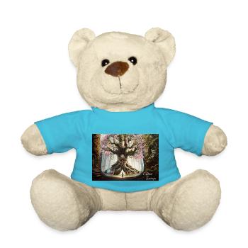 Baumdrache - Teddy - Atollblau - Vorne