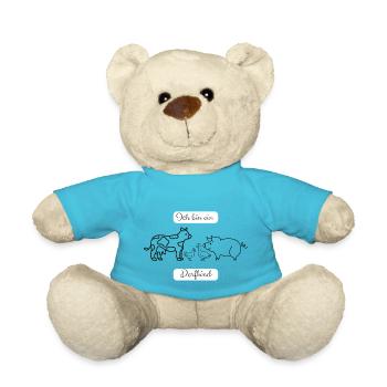 Village Enfant / Vie à la ferme - Nounours - bleu outremer - Devant