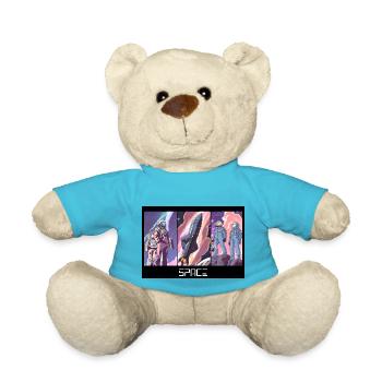 SPACE - Teddy Bear - atoll blue - Front