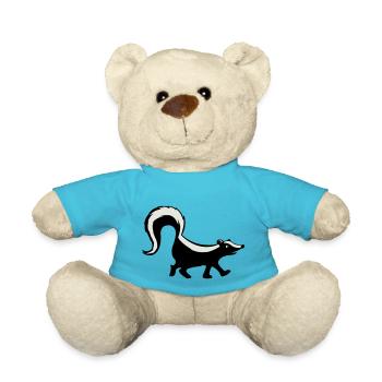 Mouffette - Nounours - bleu outremer - Devant