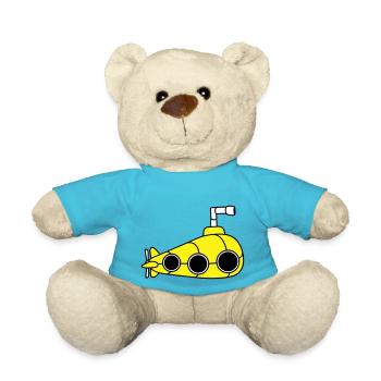 U-Boot Unterseeboot Tauchgang Tauchboot Kapitän - Teddy - Atollblau - Vorne