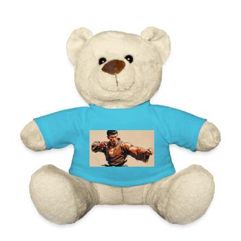 Kunst Martial Artist Asiatischer Stil - Teddy - Atollblau - Vorne