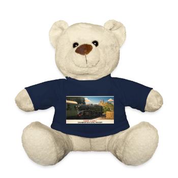 Corfe Castle Dampflok-Plakat - Teddy - French Navy - Vorne