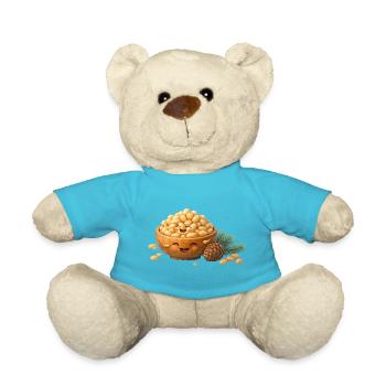 Pinienkerne - Teddy - Atollblau - Vorne