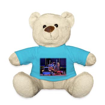 Kenworth W900 EXTHD - Nounours - bleu outremer - Devant
