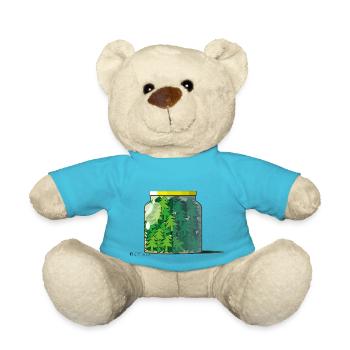 tannenglas - Teddy - Atollblau - Vorne