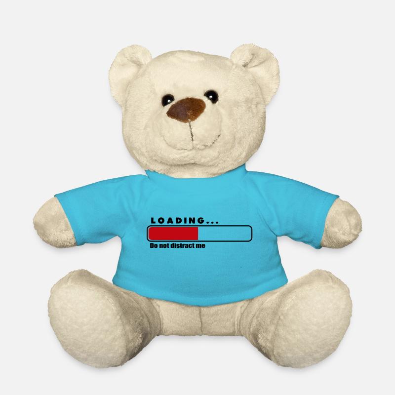 chargement - Nounours - bleu outremer