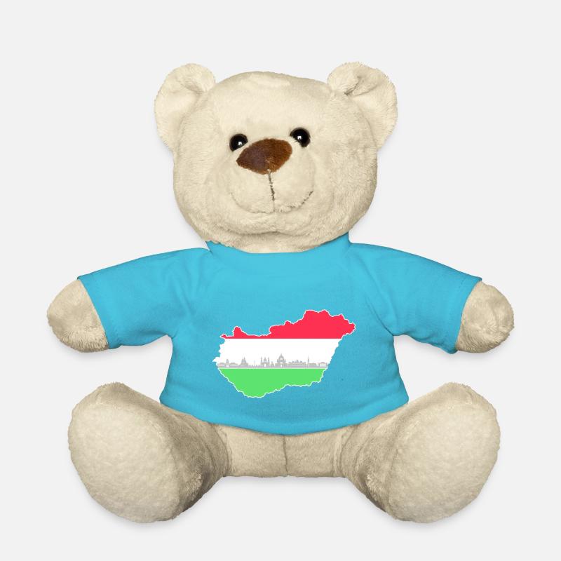 Hongrie - Nounours - bleu outremer