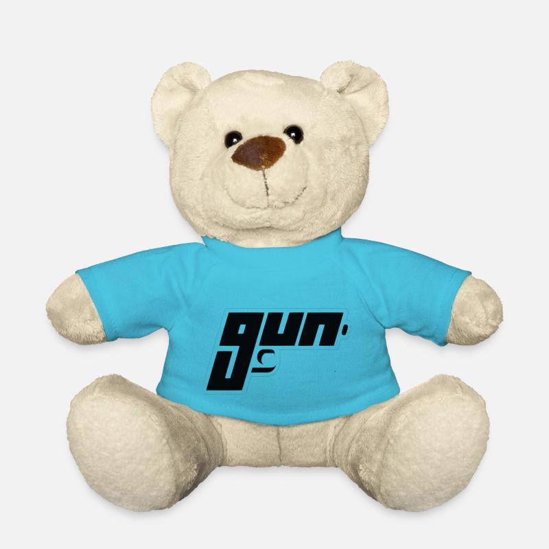 Gun - Teddy Bear - atoll blue