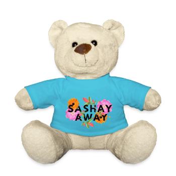 Sashay Away - blumig - Teddy - Atollblau - Vorne