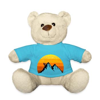 Rennrad, Berg, Sonnenuntergang, Fahrrad, Bergtour - Teddy - Atollblau - Vorne