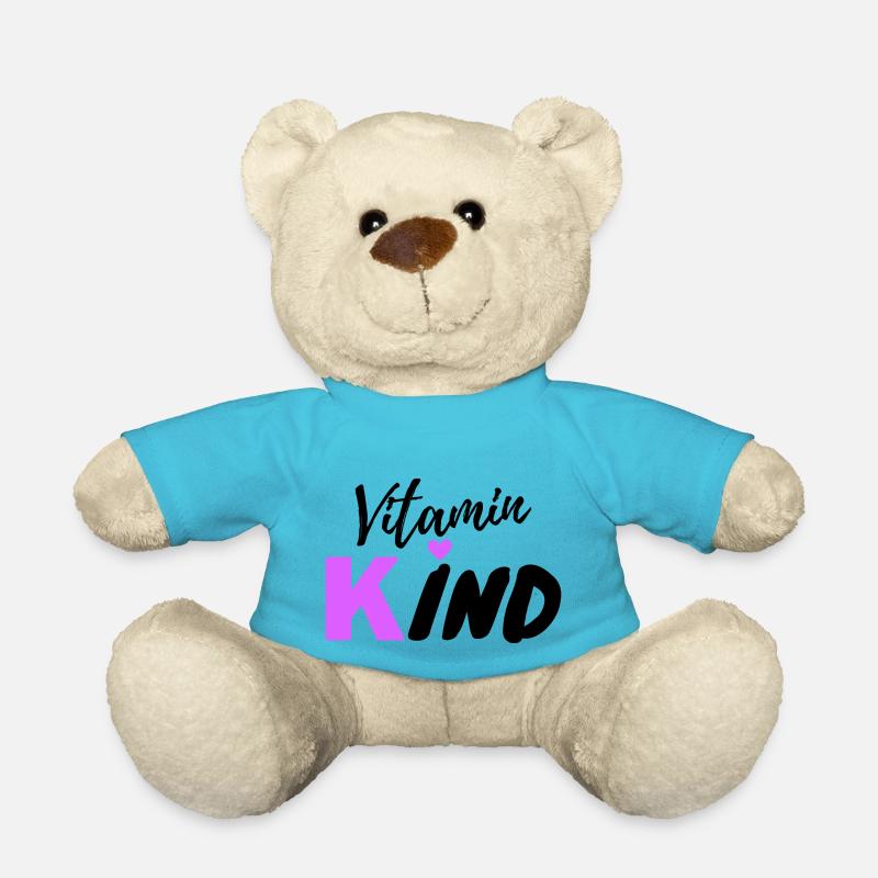 Vitamin Child - Teddy Bear - atoll blue