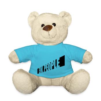 ew people lustiges Zitat - Teddy - Atollblau - Vorne