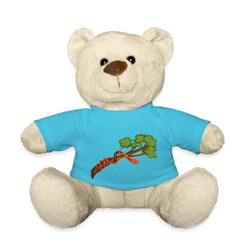 Safari Zoo Animal Safari Zoo - Teddy Bear - atoll blue - Front