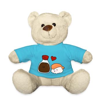 Sushi liebe - Teddy - Atollblau - Vorne