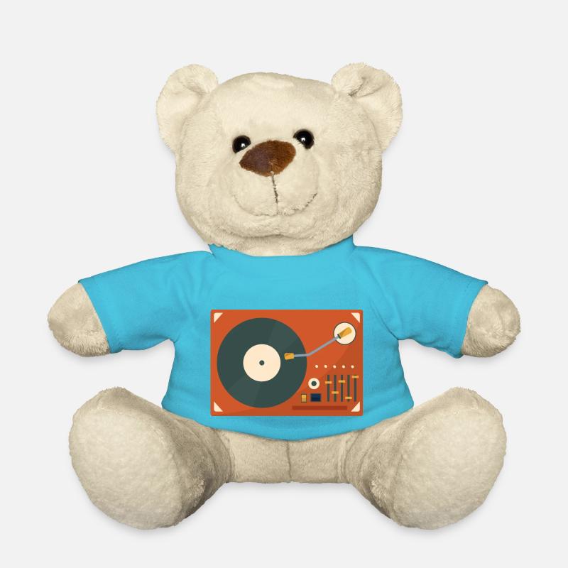 Électrophone - Nounours - bleu outremer