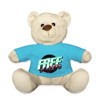 funny quote statement fun awesome quote happy - Teddy - Atollblau - Vorne