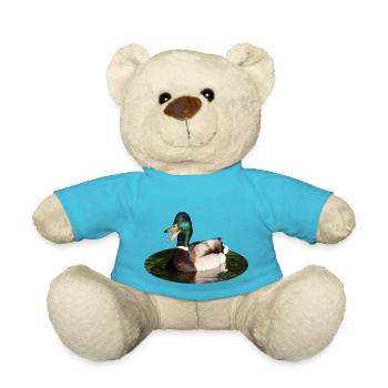 Canard colvert - Nounours - bleu outremer - Devant
