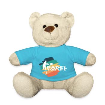 Padel Paddle Raquette Tennis Sport I Cadeau - Nounours - bleu outremer - Devant