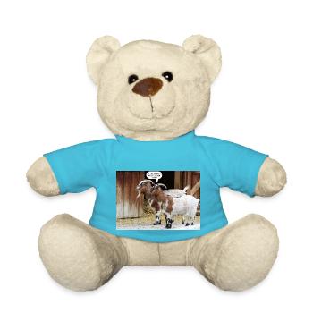 Ziegen - Teddy - Atollblau - Vorne
