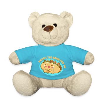 Vietnam Viet Banh Mi Brot Vietnamese I Geschenk - Teddy - Atollblau - Vorne