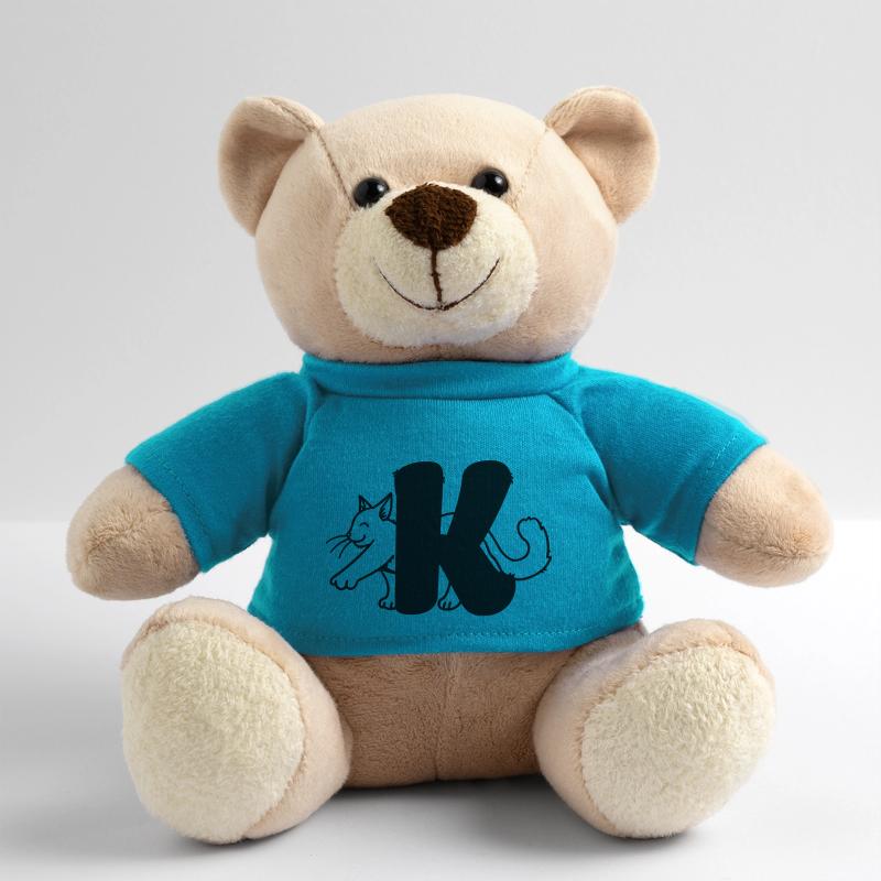 Katze Buchstabe K Teddy