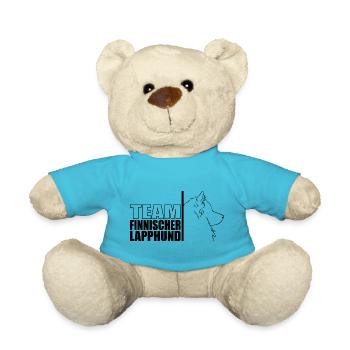 TEAM Finnischer Lapphund Hunde Hund Wilsigns - Teddy - Atollblau - Vorne