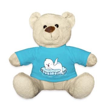 robbe eisscholle comic - Teddy - Atollblau - Vorne