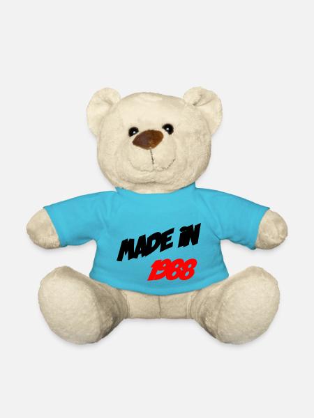 Made in 1988 - Nounours - bleu outremer