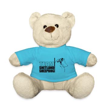 TEAM Chien de berger Shetland Wilsigns - Nounours - bleu outremer - Devant
