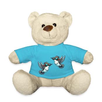 Lunettes de soleil Hummingbird 2 - Nounours - bleu outremer - Devant