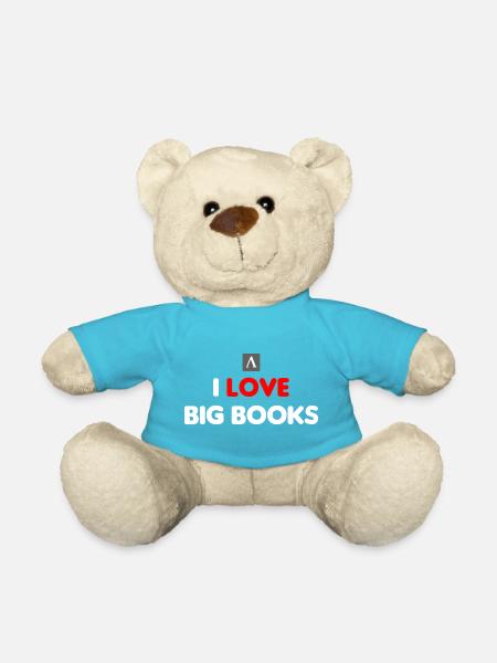 J’ADORE LES GRANDS LIVRES - adakia - Nounours - bleu outremer