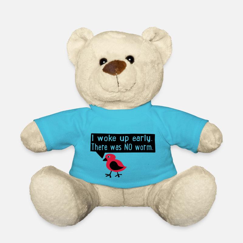 früher Vogel - Teddy - Atollblau