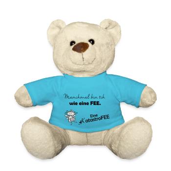 Manchmal bin ich eine Fee - Teddy - Atollblau - Vorne