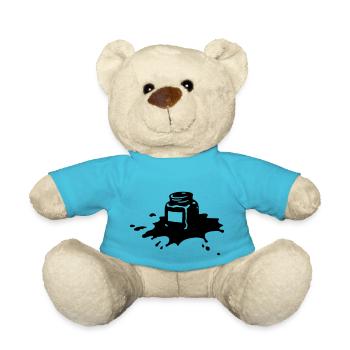 Tuschenapf - Teddy - Atollblau - Vorne